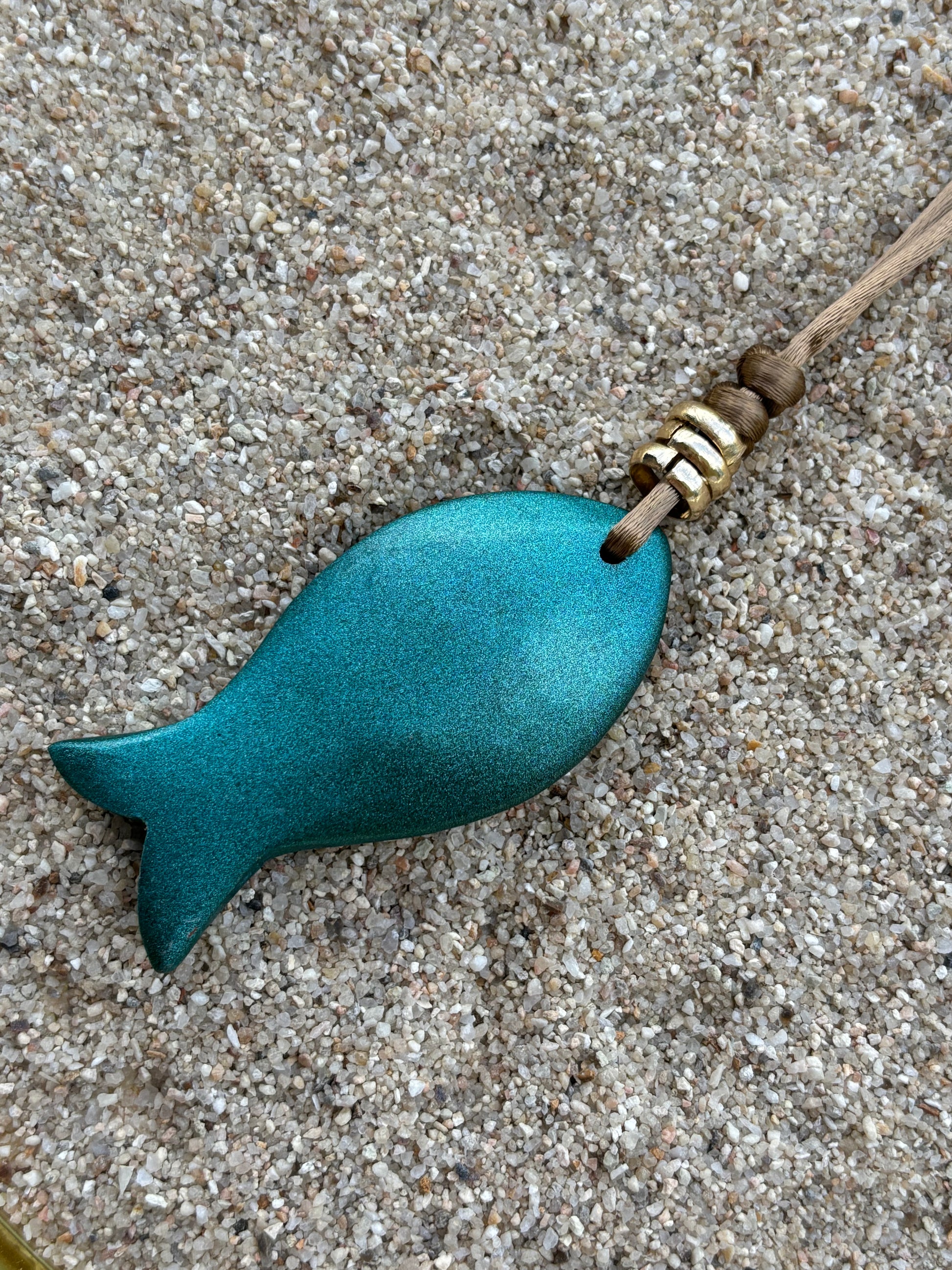 Wood Fishing (Turquoise)